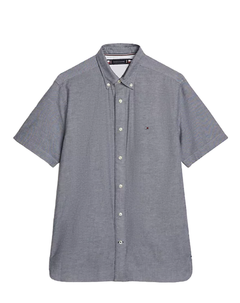 Shirt with magnetic buttons - grey