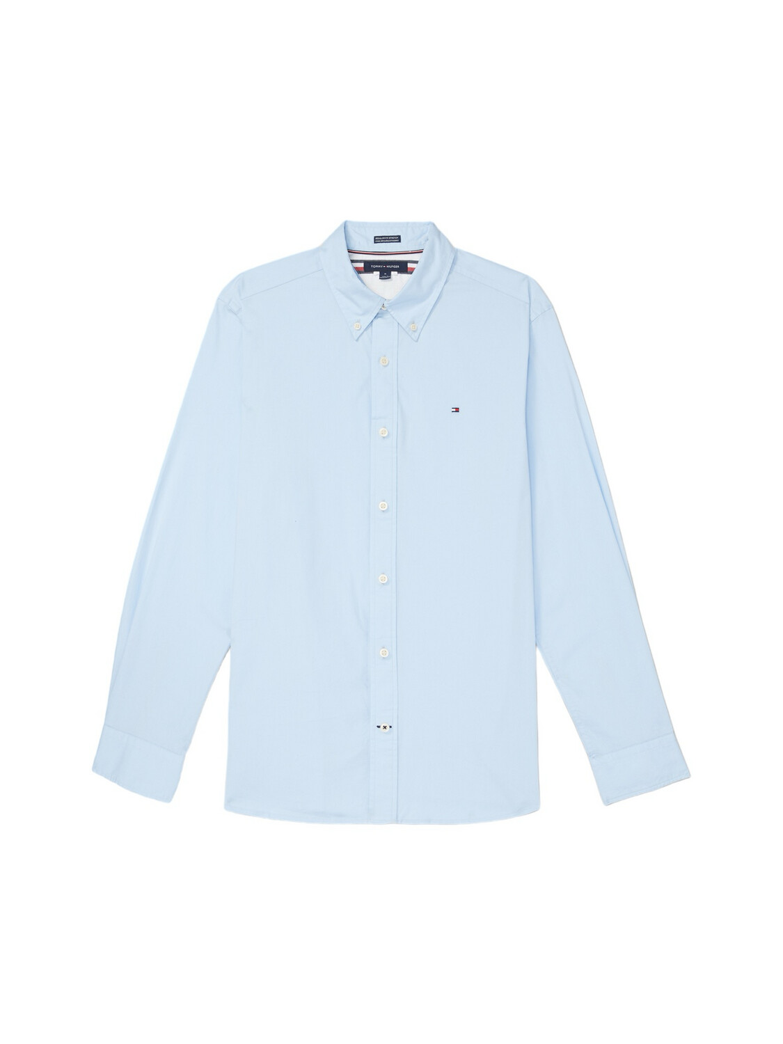 Shirt with magnetic buttons - light blue
