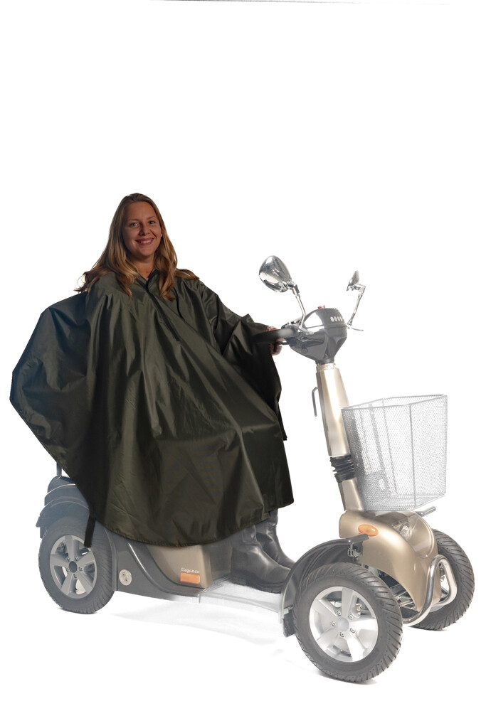 Rain poncho - khaki