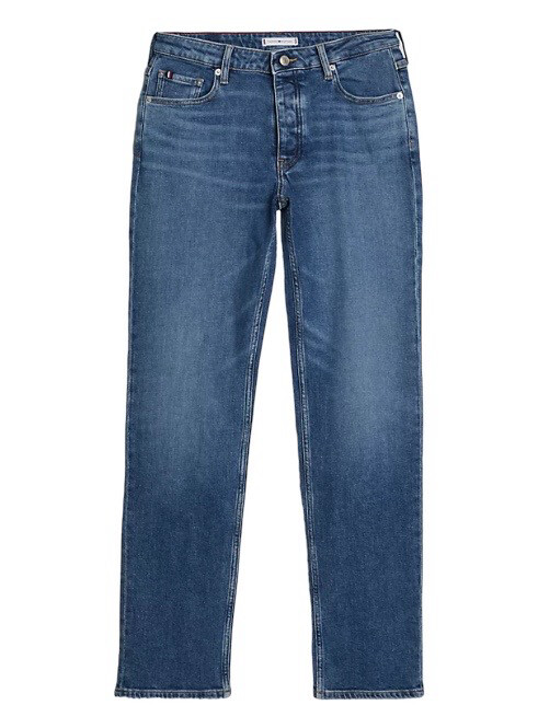 Trousers with magnetic closure - blue jeans