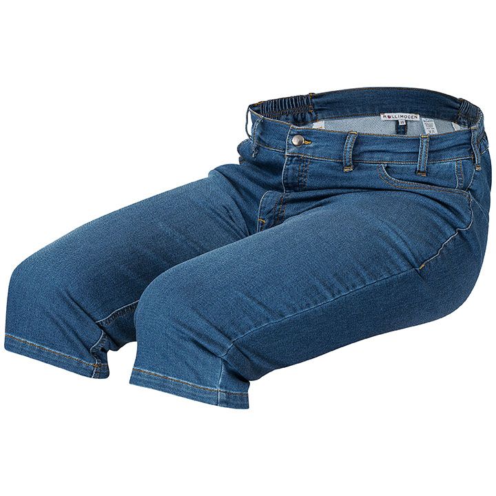wheelchair bermuda slim fit - blue jeans
