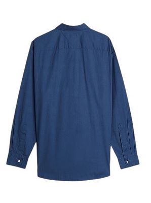 Shirt with magnetic buttons - blue