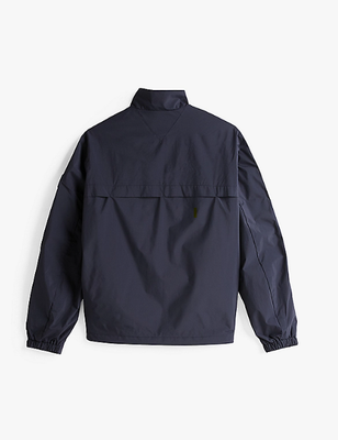 summer jacket with magnetic zipper - navy