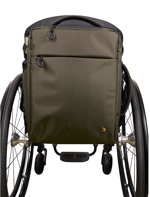 Wheelchair bag - khaki