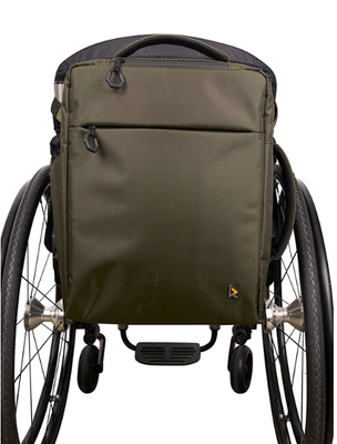 Wheelchair bag - khaki