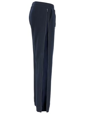 Rehabilitation trousers with zip from bottom to top - navy