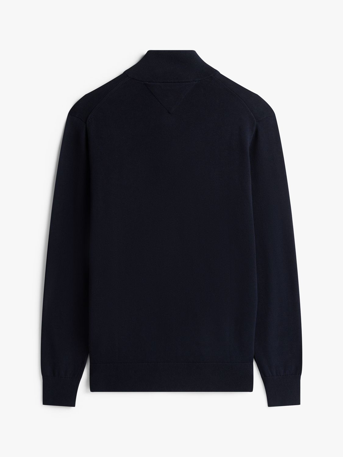 sweater with magnetic zipper - navy