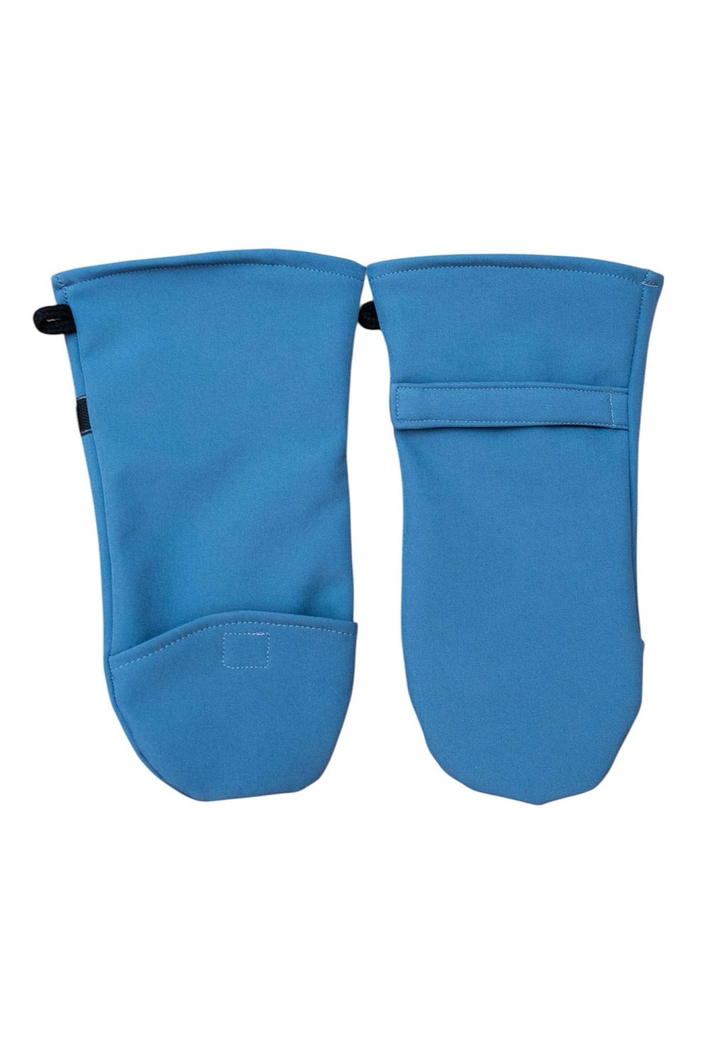 Wheelchair mittens - blue