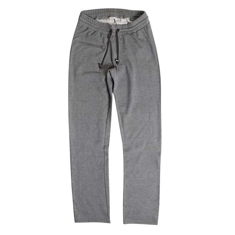 Jogging trousers with pull cord - grey
