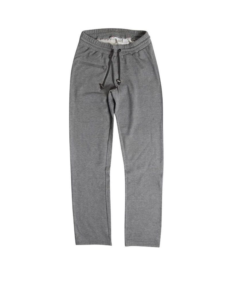 Jogging trousers with pull cord - grey