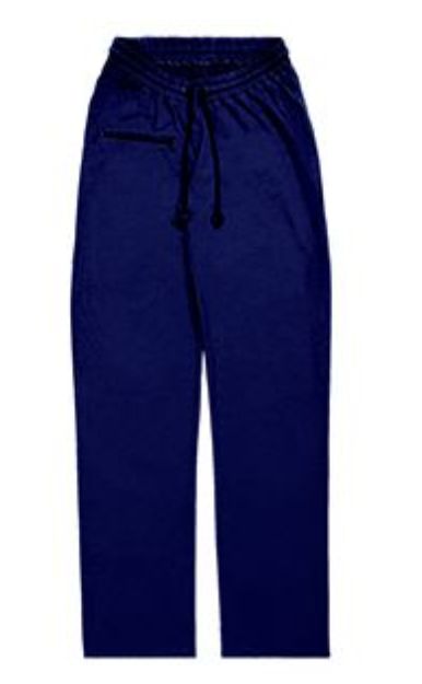 Summer jogging trousers with pull cord - navy