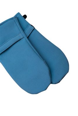 Wheelchair mittens - blue
