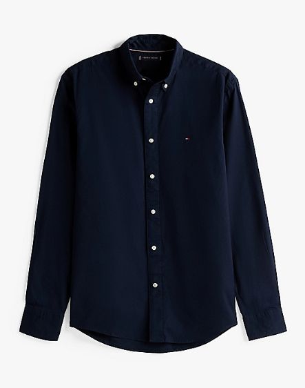 Shirt with magnetic buttons - navy