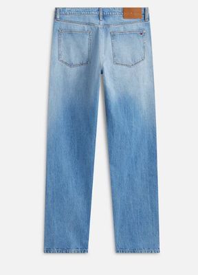 Trousers with magnetic closure - blue jeans