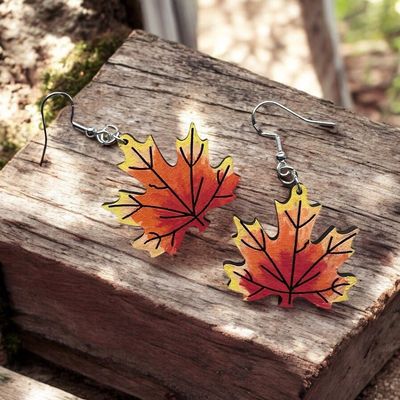 Wooden Earrings