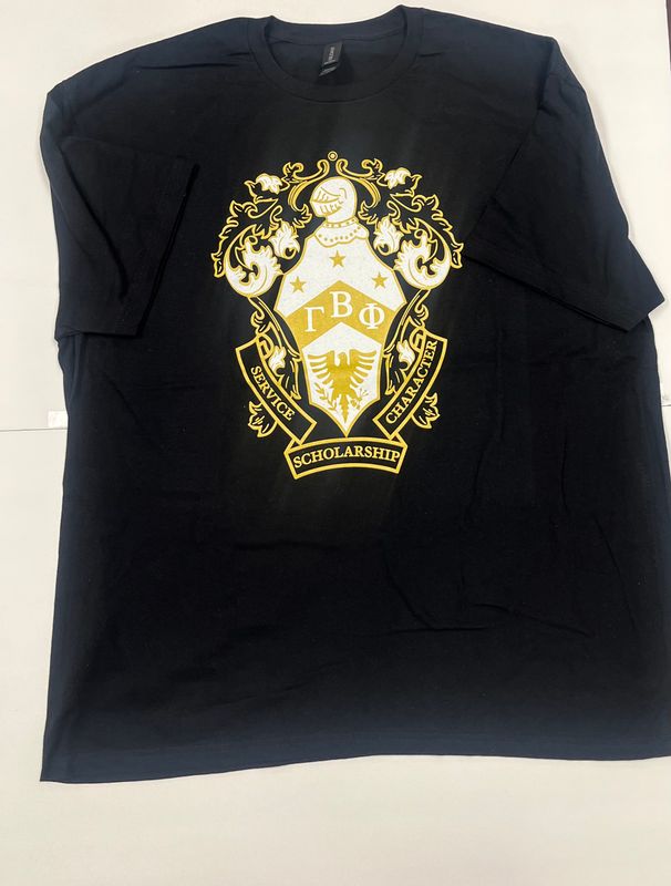 New Gamma Beta Phi Black T-Shirt