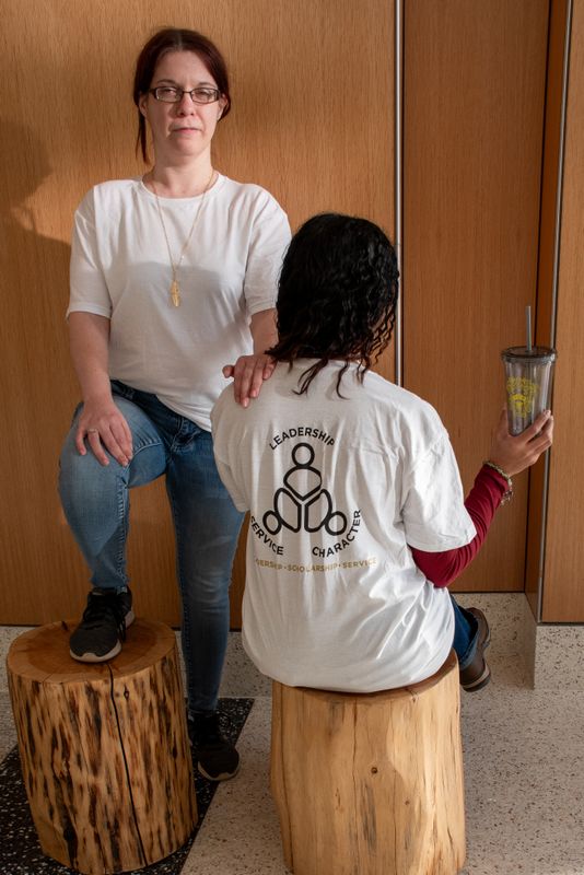 Gamma Beta Phi Values Symbol White T-Shirt