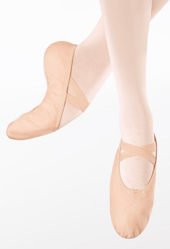 Canvas Split Sole Ballet Shoe (Adult Sizes)