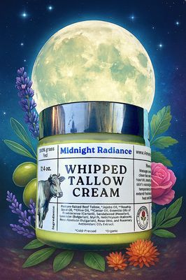Midnight Radiance Whipped Tallow Facial Cream