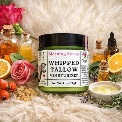 Morning Bloom Whipped Tallow Facial Cream