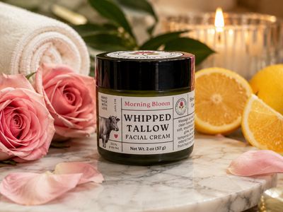 Morning Bloom Whipped Tallow Facial Cream