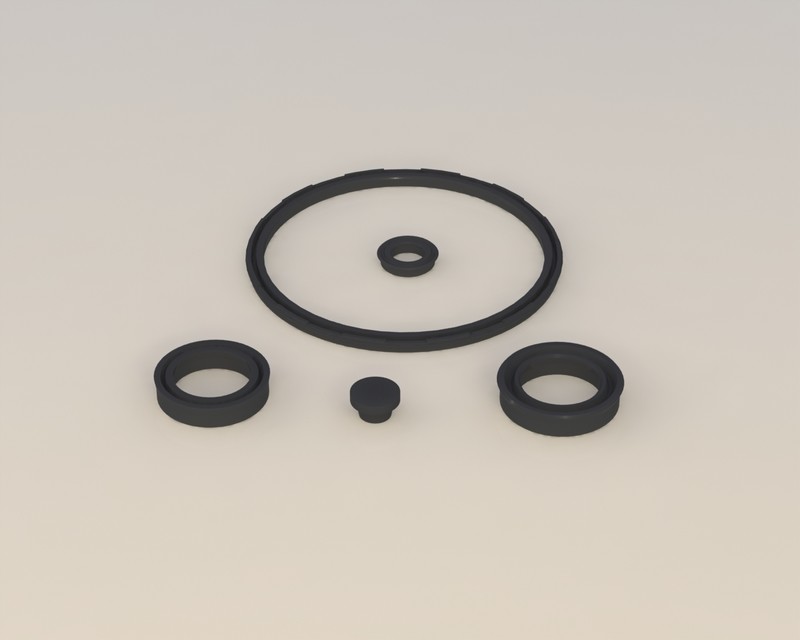 Kit de borracha parcial do Servo de Embreagem Scania Antigo