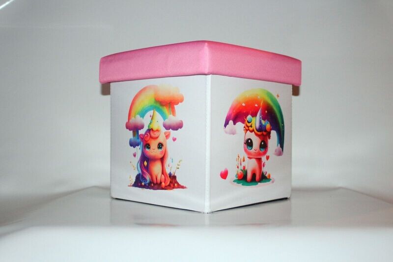 Kinderhocker mit Stauraum