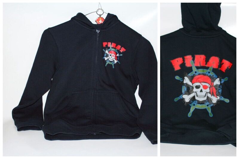 Kapuzenjacke "Pirat", Größe 122-128