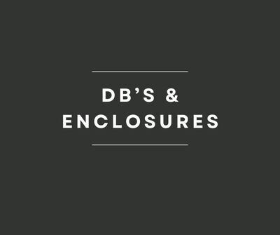 Distribution Boards &amp; Enclosures