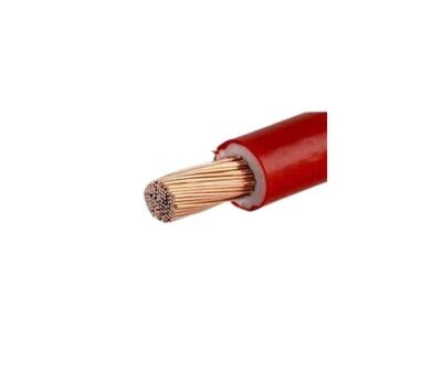 25mm Battery Cable - Red (1m)
