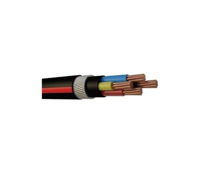 10mm Armoured Cable / PVDAC 4Core (Per Meter)