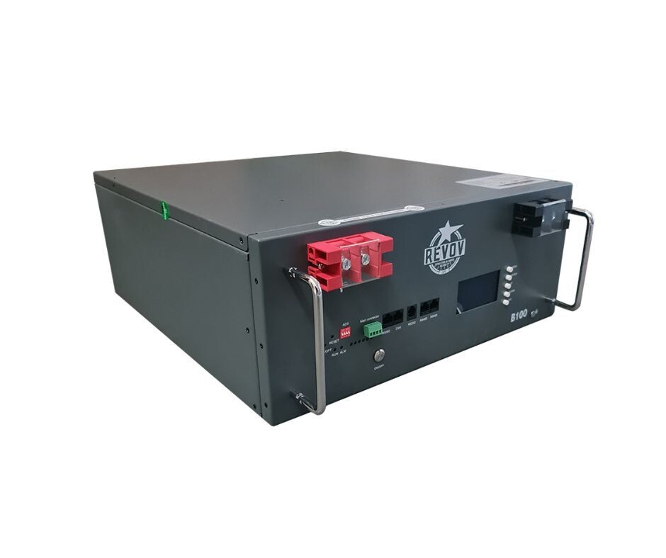 5,1KW Revov B100 Lithium-Ion Battery (with build in BMS) 51,2V 100AH