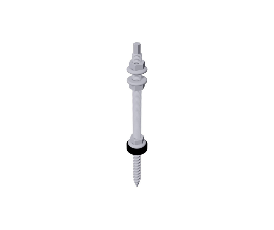 Schletter Hanger Bolt Set 12x200 (Mounted) Special Fasteners