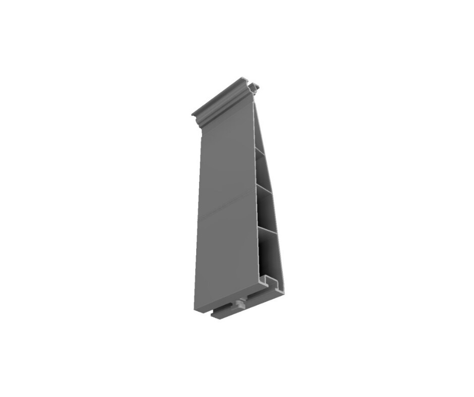 Schletter FixZ -15 System Profile Upper 96mm with Connector Flat roof systems