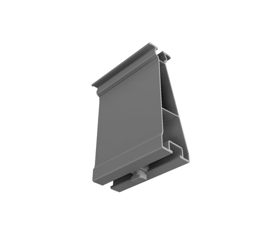 Schletter FixZ -7 System Profile Upper 96mm with Connector Flat roof systems