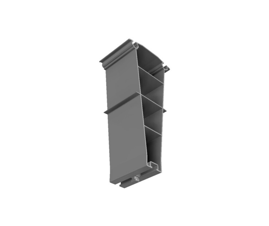 Schletter FixZ -15 System Profile Centre 96mm with Connector Flat roof systems