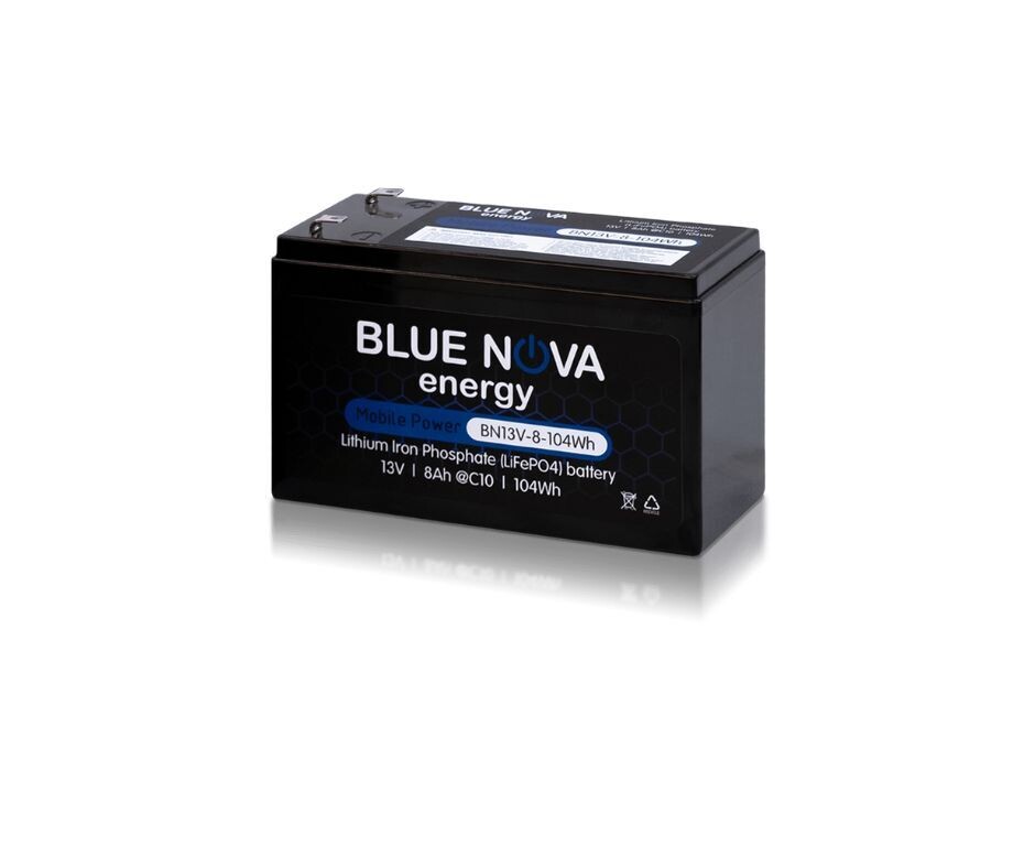 1,04KW Blue Nova Lithium-Ion Battery Mobile Power System 13V (BN13V-8-104WH)