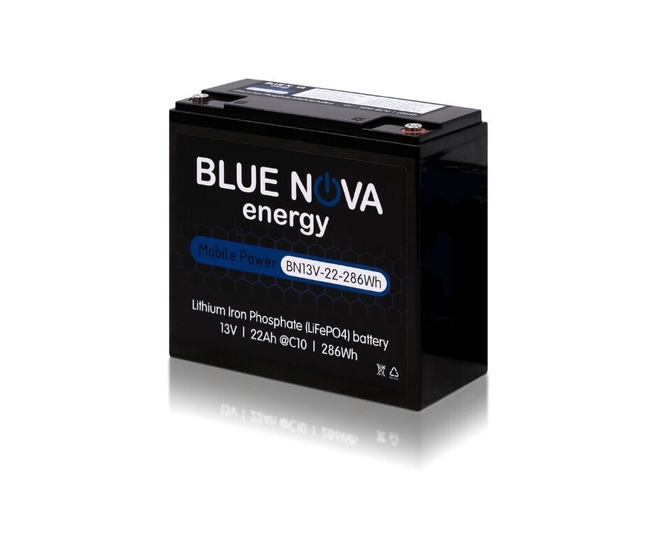 2,8KW Blue Nova Lithium-Ion Battery Mobile Power System 13V (BN13V-22-286WH)