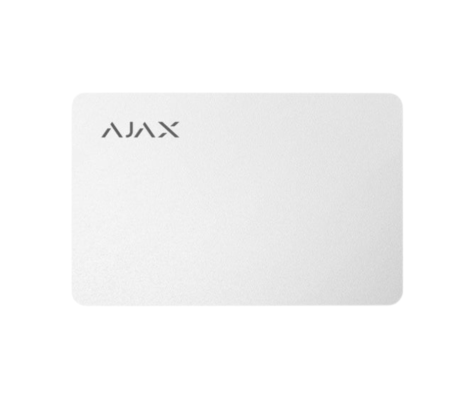 Ajax Pass White - Encrypted contactless card for keypad