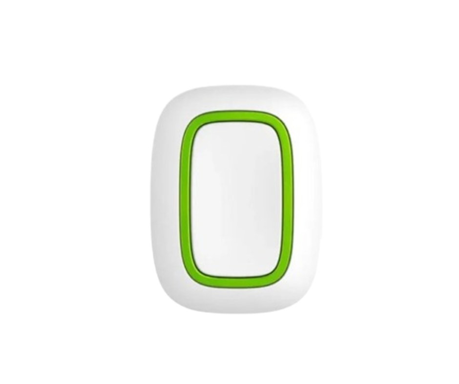 Ajax Button White - Wireless alarm button / smart button