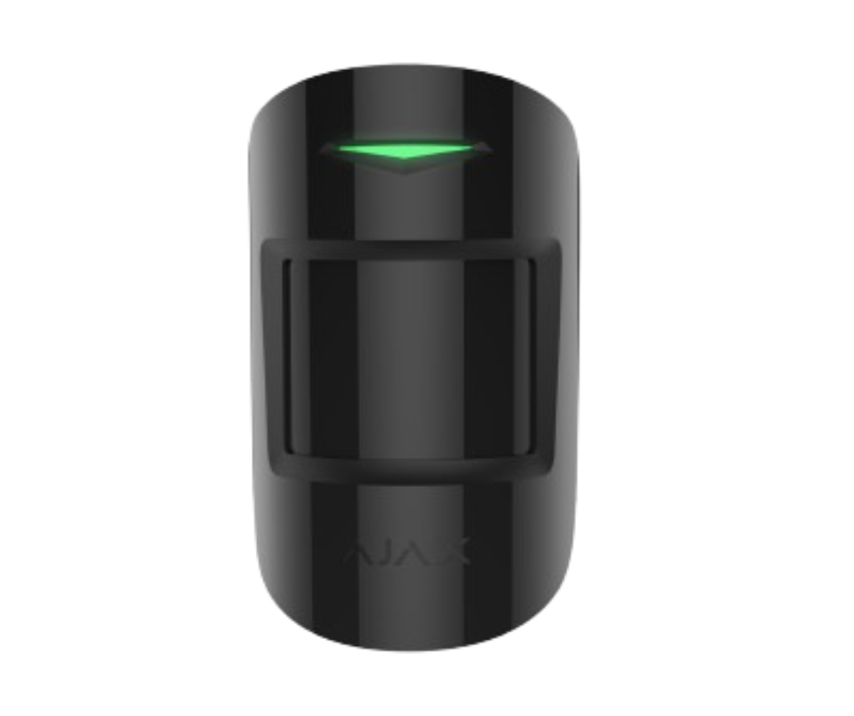 Ajax CombiProtect Black - Wireless combined motion and glass break detector