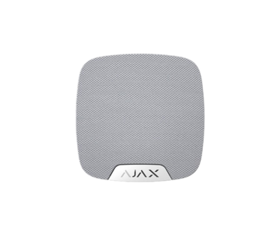 Ajax HomeSiren White - wireless indoor siren