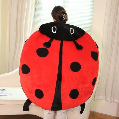 Wearable Cute Lady Bug Pillow as seen on popular social media!!