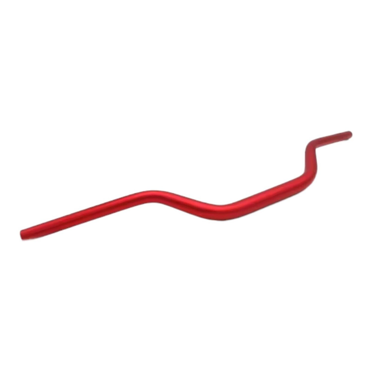 Manubrio Alluminio Moto ATV Scooter Piega Bassa 22 mm Universale ROSSO