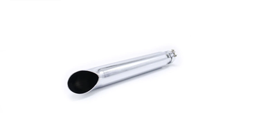 scarico HARLEY universale cromato moto cafe racer scrambler terminale di scarico