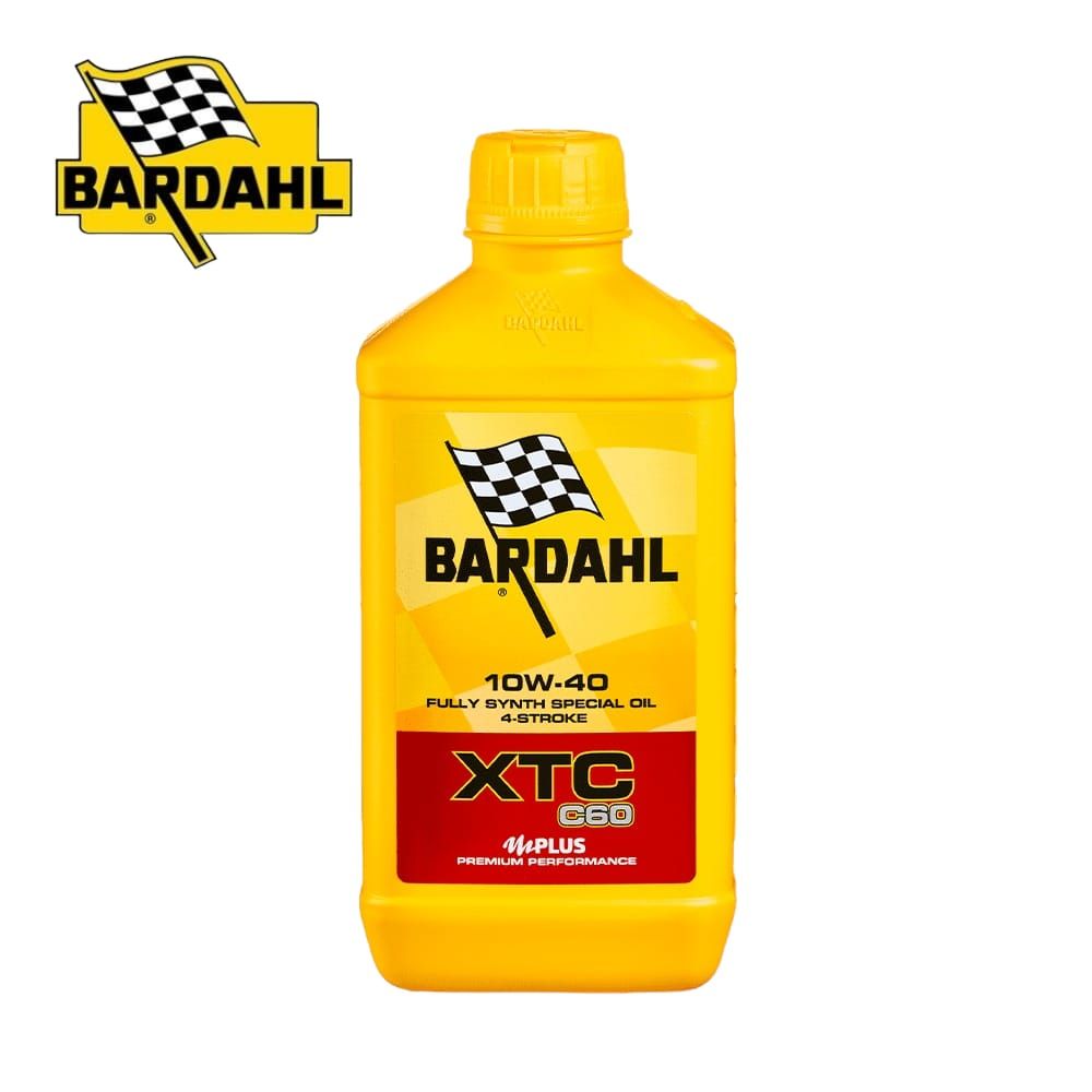 1 LT OLIO MOTORE MOTO BARDAHL XTC C60 4T 10W40 SINTETICO API SN MA MA2