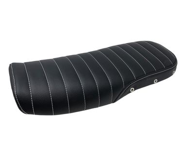 Sella Cafe Racer universale &quot;Type 2 Tuck &#39;N Roll&quot; in nero - 1 pezzo