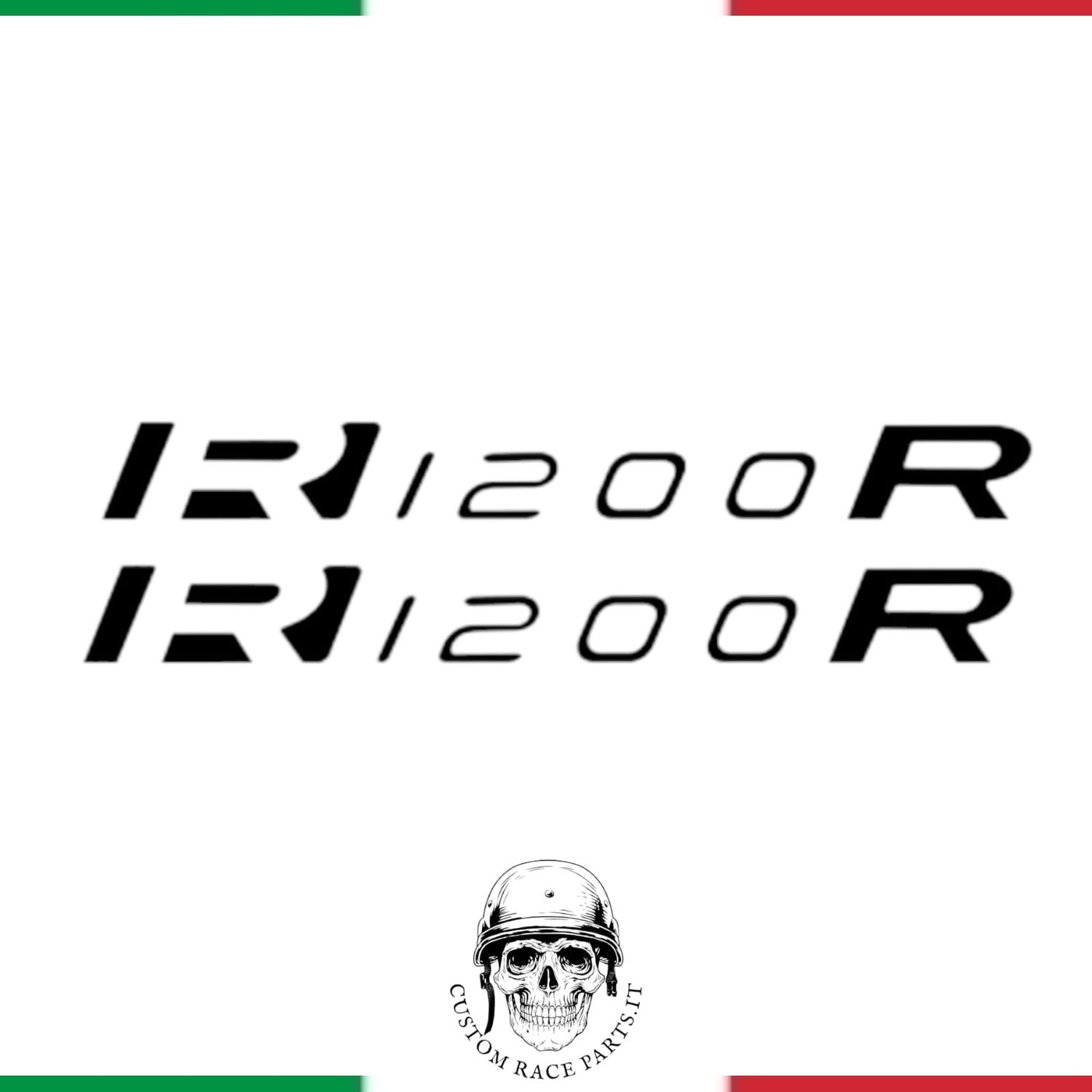 🇮🇹 kit 2 ADESIVI serbatoio MOTO BMW 1200 GS ADV sticker SPONSOR IN PVC