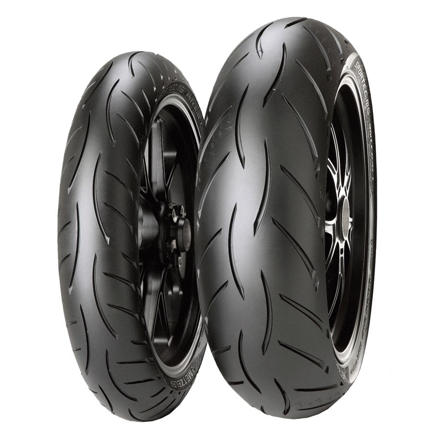 Coppia 120/70 ZR17 58W 180/55 ZR17 73W SPORTEC™ M5 INTERACT™ metzeler