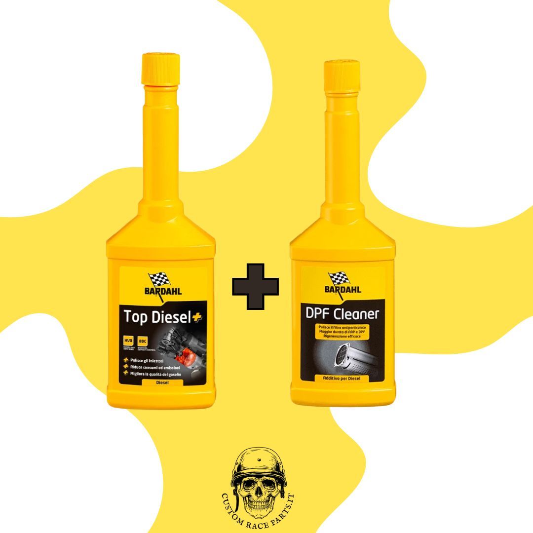 kit Bardahl Additivo Pulizia Iniettori fap Gasolio Motore diesel antipartic